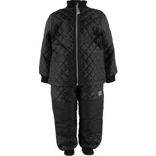 Mikk-line Børne Termosæt m. BIONIC-FINISHÂ® ECO coating - Black - 80