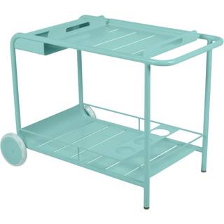 Fermob - Luxembourg Side Bar/Trolley Bar, Anthracite - Udendørs små borde og sideborde - Frédéric Sofia - Grå - Metal