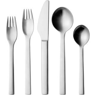 Georg Jensen New York 5-delt rustfrit st?l bestik 18/8 redskab