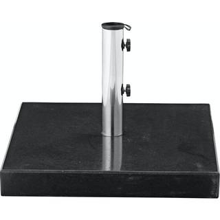 Parasolfod 60 kg - 55x55 cm i granit, Sort