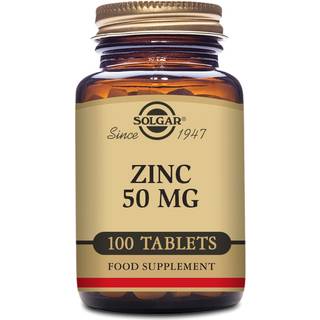 Zink, 50 mg - 100 tabletter