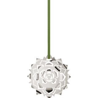 Georg Jensen jul 2020 ornament, Rosette - Messing belagt med palladium