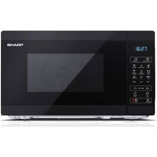 Sharp YC-MG02E-B - microwave oven with grill - freestanding - black