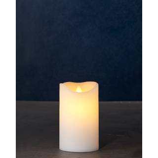 Sirius sara exclusive bloklys led ø7,5xh12,5cm hvid