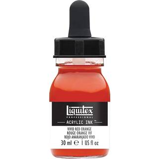Ink flüssige Acrylfarbe 30ml - Rotorange Leuchtend