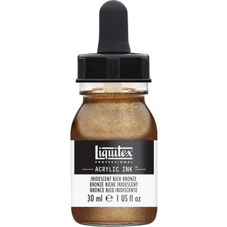 Ink flüssige Acrylfarbe 30ml - Bronze Satt Irisierend