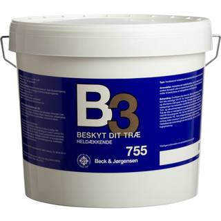 B&J 755 B3 Heldækkende Træbeskyttelse - 4,5 L