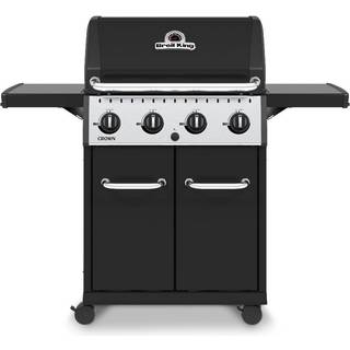 Crown 420 gasgrill, sort