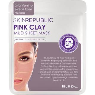 Skin Republic Pink Clay Mud Sheet Mask 18 g.