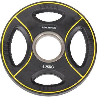 Peak Fitness 1,25 kg 50 mm vægtskive Poly Urethane