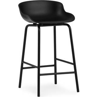 Normann Copenhagen Hyg barstol metalben 65 cm Olivengrøn