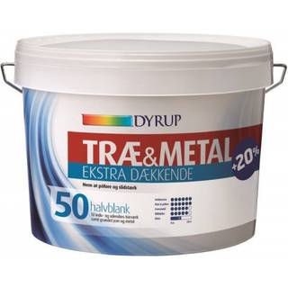 Dyrup træ & metal 50 2,25 RAL9010 ekstra dækkende 2350-8519-4