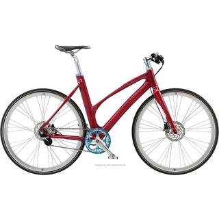 Avenue Broadway Dame 7 Gear Skivebremse - Cerise Rød 2020 - Citybikes til damer - Default Title