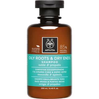 Apivita Oily Roots & Dry Ends Shampoo Shampoo til fedtet hovedbund og tørre ender 250 ml - 250 ml