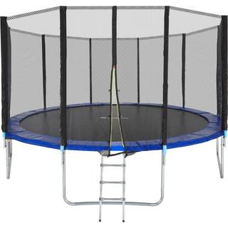 Trampolin med sikkerhedsnet - 457 cm