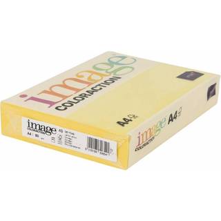 Image Coloraction A4, 80g, 500ark, Deep Yellow