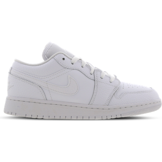 Air Jordan 1 Low-sko til større børn - hvid - 35.5