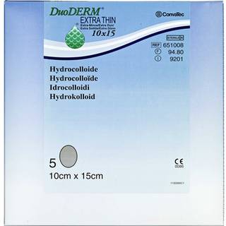 Duoderm Extra Tynd 15 x 10 cm 5 stk.
