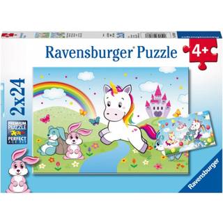Ravensburger Puslespil Enhjørning 2x24 Brikker
