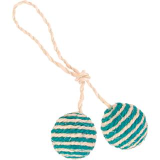 Trixie 2 Balls on a Rope ø 4.5 cm assorted colours