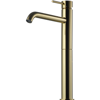 Tapwell EVM082 håndvaskarmatur, høj model - honey gold