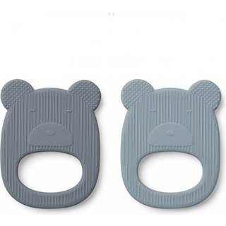 Liewood Geo Bidering 2-pak Mr. Bear Blue Mix   2 stk.