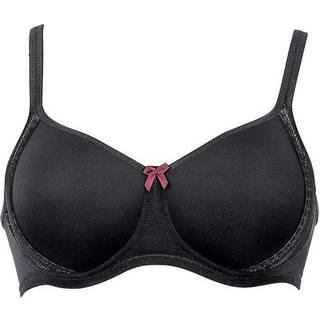 Rosa Faia Fleur Wireless Contour Bra - Black - C 90
