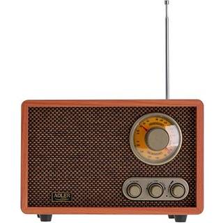 Adler retro Bluetooth-højttaler med FM/AM-radio