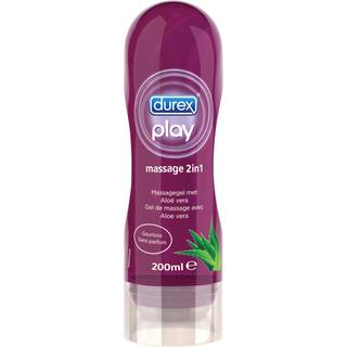Durex Play 2-i-1 massageolie - Aloe Vera (200 ml)