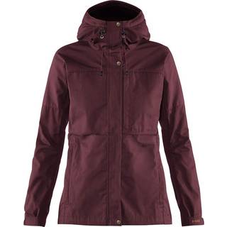 Fjällräven Kaipak Jacket Women-dark garnet / dark grey-XS