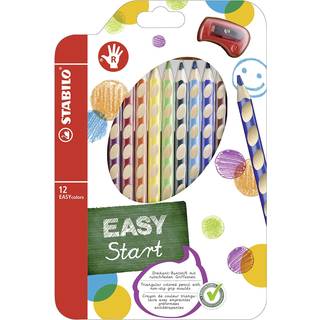 STABILO farveblyanter EASYCOLOR R 12-STK ASS. For højrehåndede