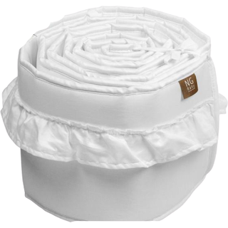 NG Baby Kofanger Vugge Med Flæse White One Size      Unisex