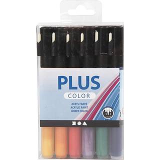 Plus Color Tusch - 18 Ass. Farver, 1-2 mm Stregtykkelse