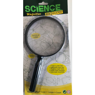 Johntoy Science Explorer Lup med Dobbelt Linse - 120mm