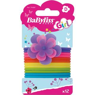 Babyliss Hårelastikker gummi - 12 stk.