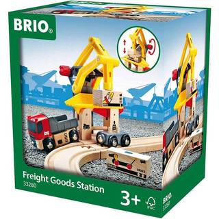 BRIO World Fragt- og godsstation 33280