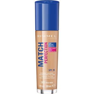 Rimmel Match Perfection Flydende foundation SPF 20 Skygge 303 True Nude 30 ml - 30 ml