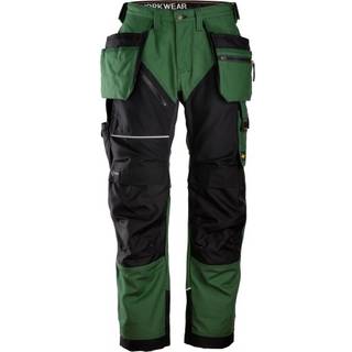 Snickers Workwear 6214 RuffWork Håndværkerbukser sort Sort