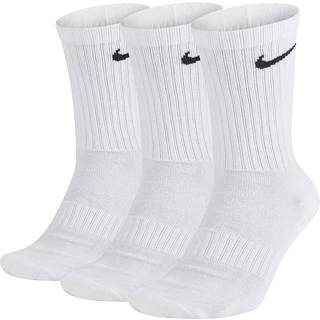 Nike Nike Everyday Cushioned Training Crew Socks (3 Pairs), White - 34 - 38