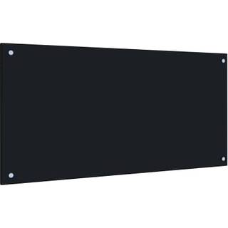 vidaXL Køkkenvægpanel – gennemsigtigt – 100 x 50 cm – hærdet glas