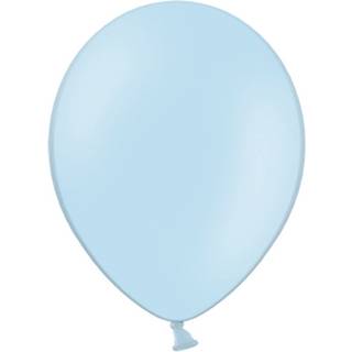 10 stk. Latex Balloner lyseblå 27 cm – Luksus kvalitet, perfekt til helium 7-10 timer