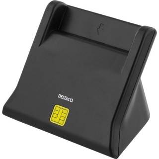 Deltaco UCR-156 Smart card reader USB black