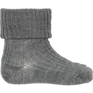 Mp Grey Melange Strømper Uld (2-pak)