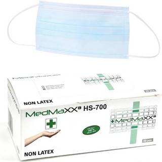 MedMaXX Mundbind ansigtsmaske - 50 stk. Engangs TYPE II - 3-lags ✓ På lager - klar til levering og afhentning