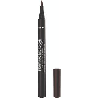 Rimmel Brow Pro Micro Øjenbrynsblyant Skygge 004 Dark Brown 1 ml - 1 ml