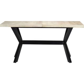 spisebord 160x80x75 cm massivt ru mangotræ