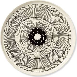Siirtolapuutarha tallerken hvid, 25 cm