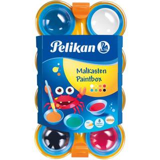 Pelikan Farvelade, 8 stk. vandfarver