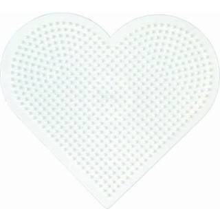 Hama Midi Stiftplade 233 Stort Hjerte 1 stk stiftplade med 591 stifter. Plade 233 er formet som et stor hjerte. Hjertet måler ca. 17x16 cm. .