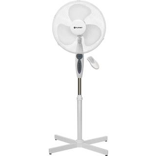 Platinet Gulvventilator ø40cm / H125 cm - med fjernbetjening - Hvid
